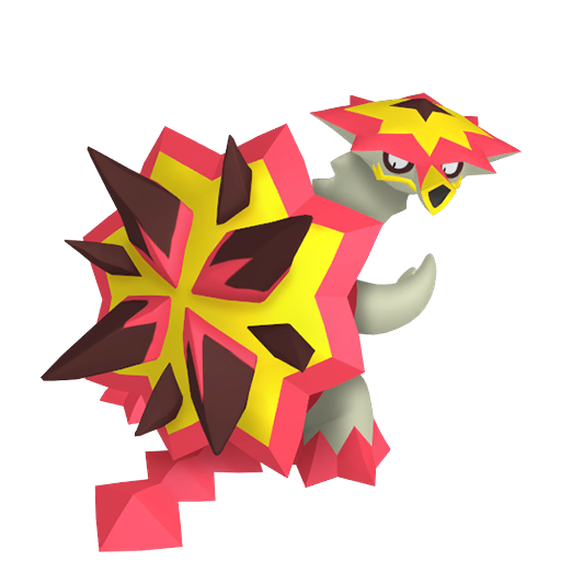 Turtonator - Fire/Dragon type Pokemon from Pokemon Sword and Shield with stats, moves, and evolution data