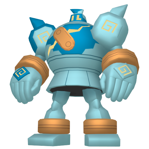 Golurk - Ground/Ghost type Pokemon from Pokemon Scarlet and Violet with stats, moves, and evolution data