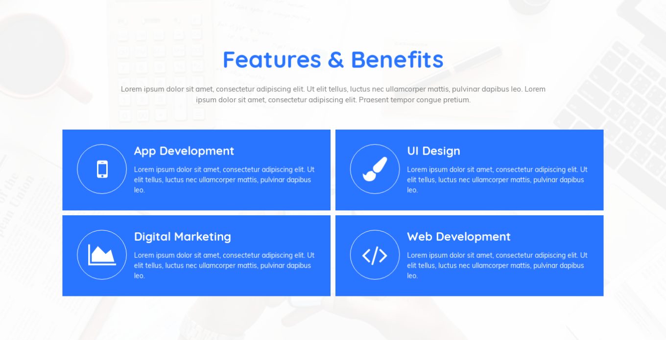 Feature and Benefits 12