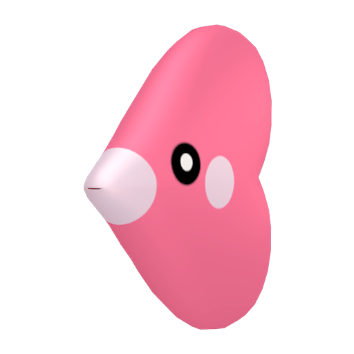 Luvdisc - Water type Pokemon from Pokemon X and Y with stats, moves, and evolution data
