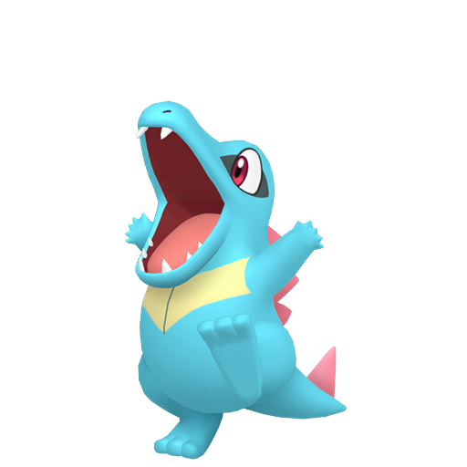 Totodile - Water type Pokemon from Pokemon HeartGold and SoulSilver with stats, moves, and evolution data
