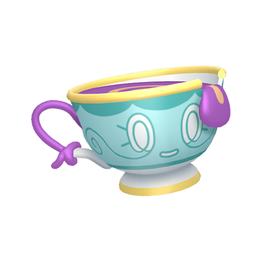 Sinistea - Ghost type Pokemon from Pokemon Sword and Shield with stats, moves, and evolution data