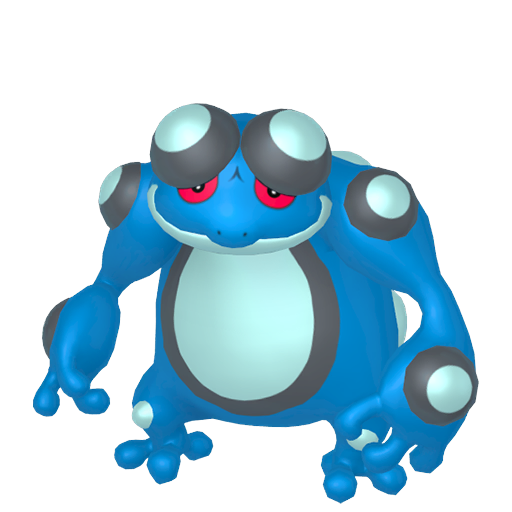 Seismitoad - Water/Ground type Pokemon from Pokemon Sword and Shield with stats, moves, and evolution data