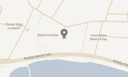 Lokation for Eftalia Blue Hotel