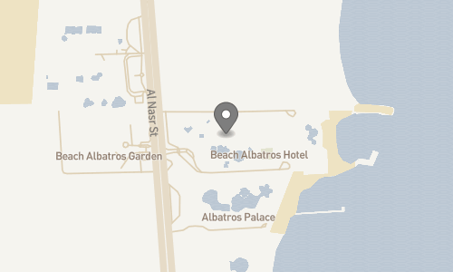 Lokation for Beach Albatros Resort Hotel 