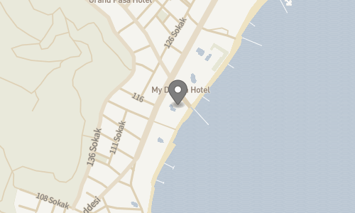Lokation for Golden Rock Beach Hotel