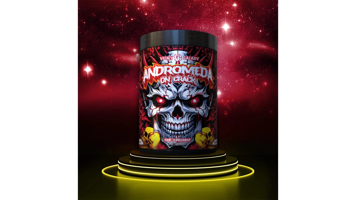 Andromeda on crack (modrá malina) – 545g