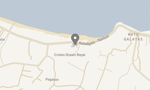 Lokation for Cretan Dream Resort & Spa
