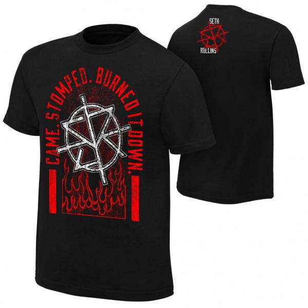 Seth Rollins Burn It Down Tee image