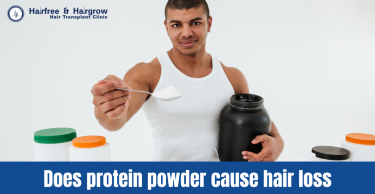 Does protein powder cause hair loss?