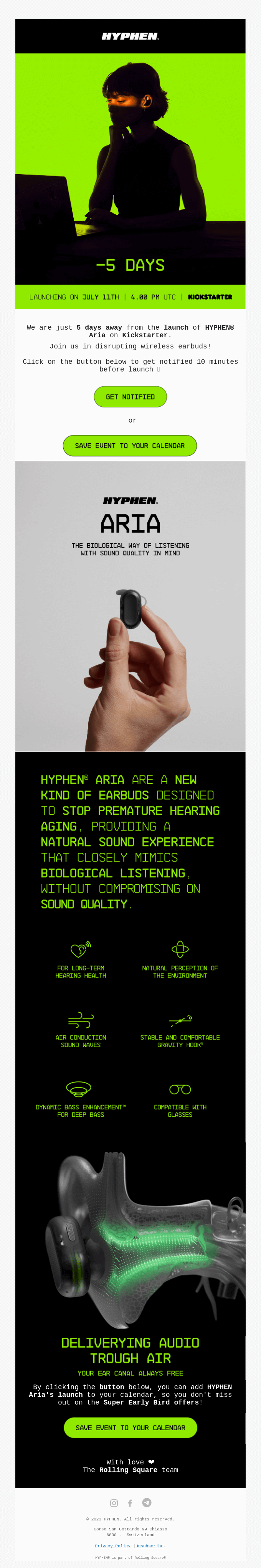 A Revolution In Earbuds Launching In 5 Days