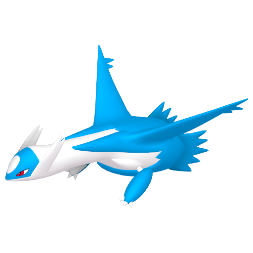 Latios - Dragon/Psychic type Pokemon from Pokemon Ruby and Sapphire with stats, moves, and evolution data