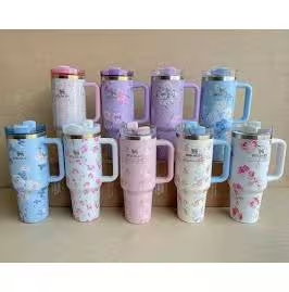 Marble stanley cups 2