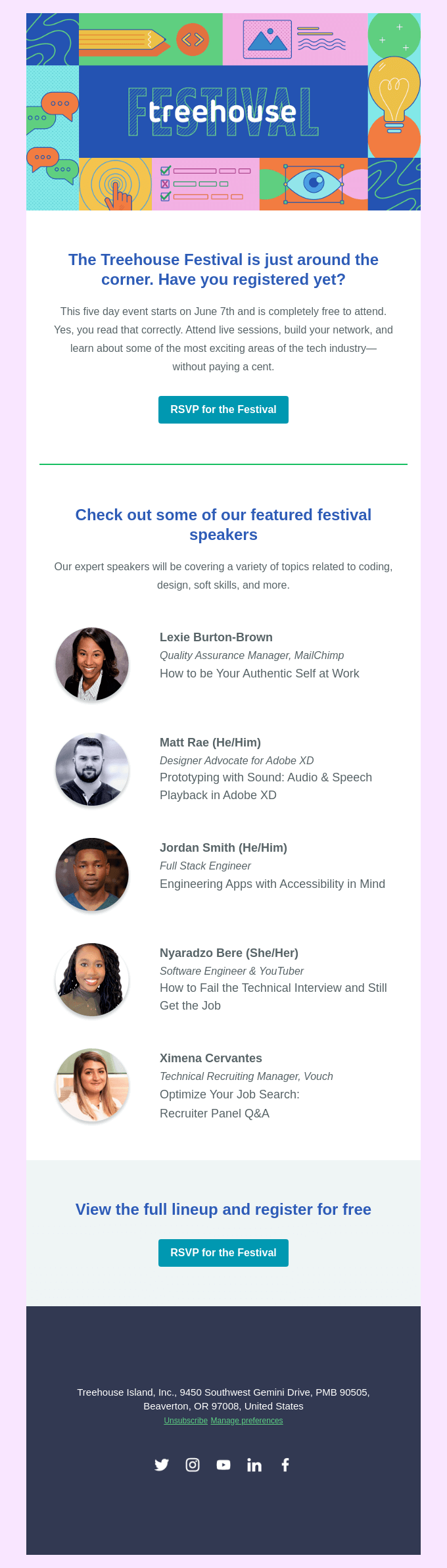 Five Days Of Free Live Events Networking And More