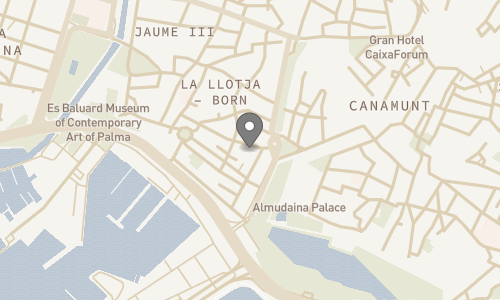 Lokation for Petit Palace Hotel Tres