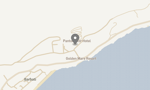 Lokation for Hotel Pantokrator