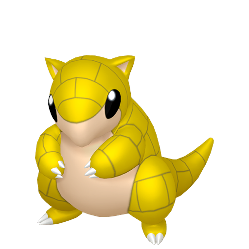 Sandshrew - Ground type Pokemon from Pokemon FireRed and LeafGreen with stats, moves, and evolution data