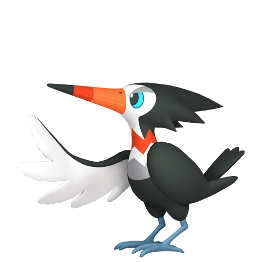 Trumbeak - Normal/Flying type Pokemon from  with stats, moves, and evolution data