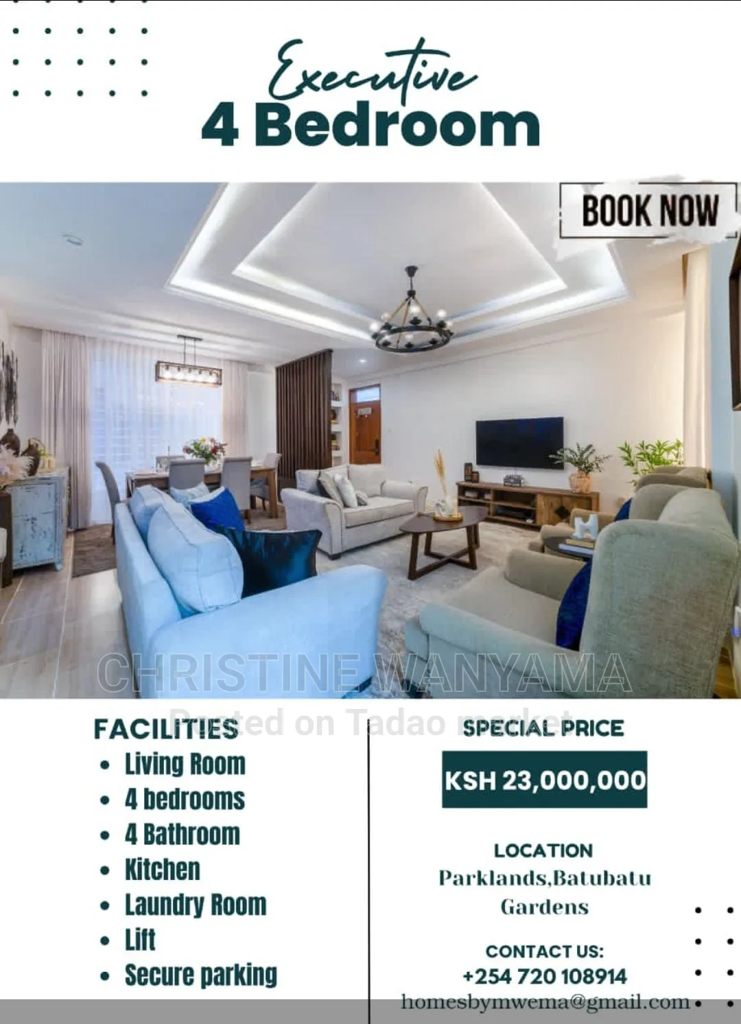 Accommodation services plus selling of the facility 2