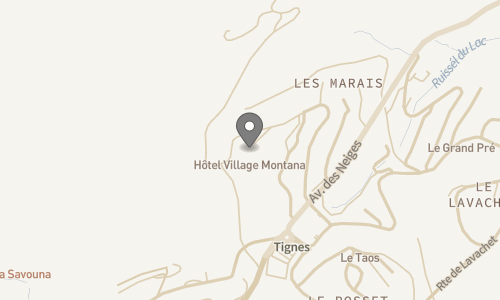 Lokation for Hotel Village Montana - Ekstra