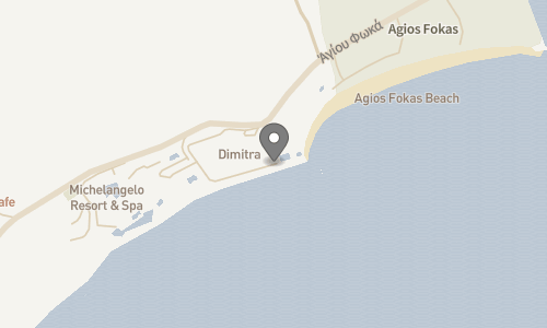 Lokation for Dimitra Beach Hotel & Suites - All inclusive