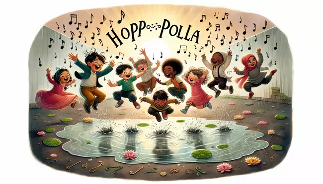AI interpretation of Hoppípolla by Sigur Ros