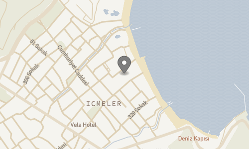 Lokation for L'Etoile Beach Hotel