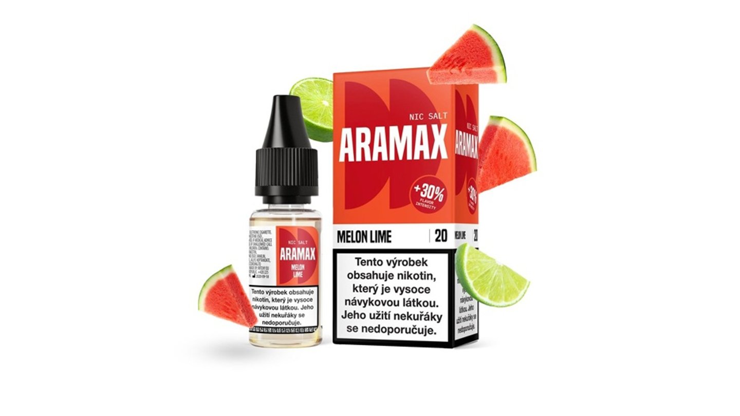 Aramax Salt Meloun s limetkou 10ml 20mg