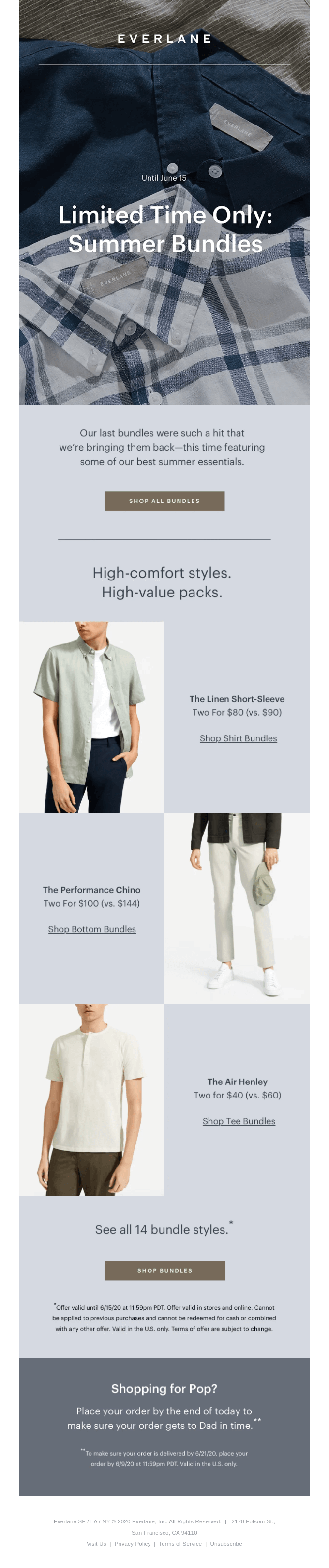 Save With Summer Bundles