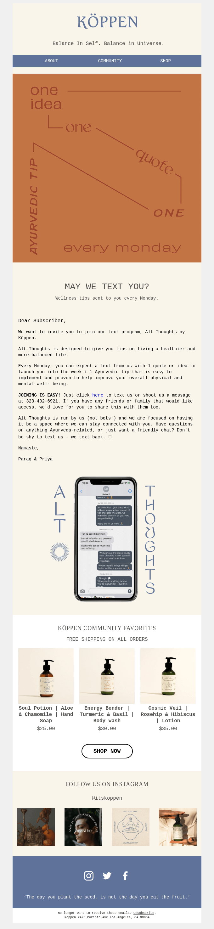 Be One Of The First To Join Alt Thoughts By Koppen