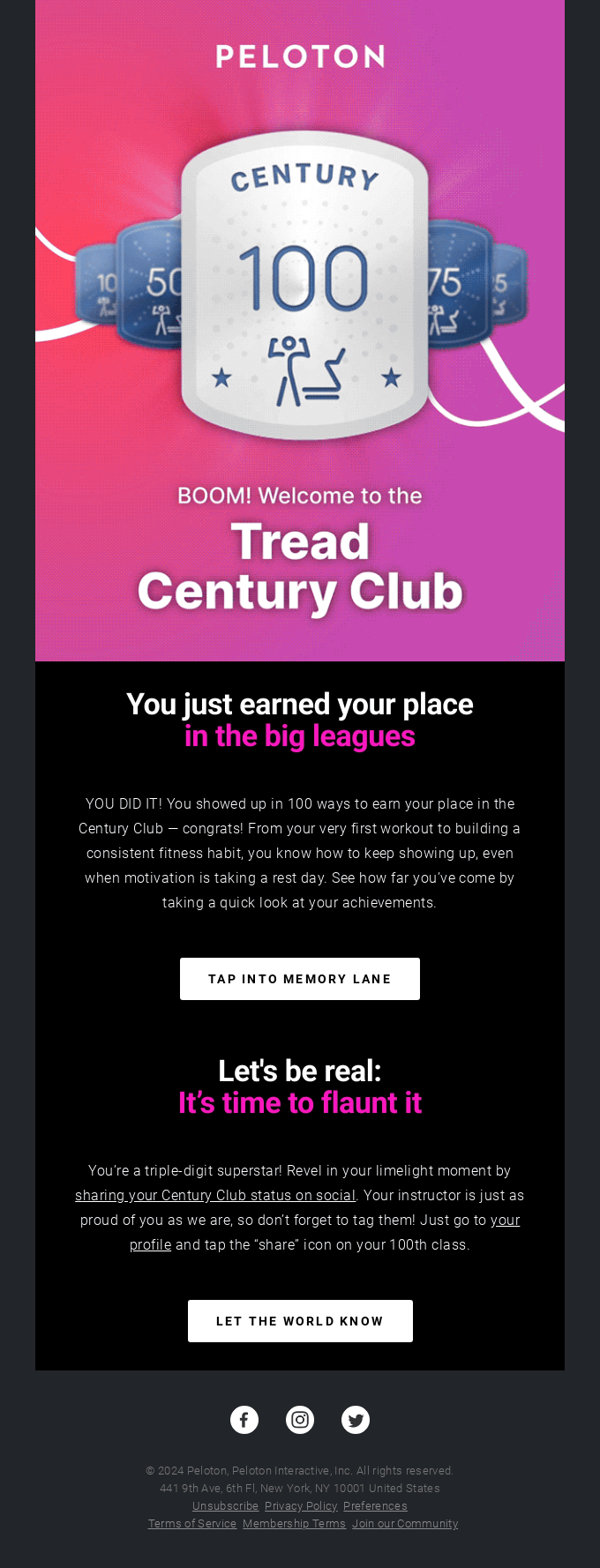 This Is Major You Just Joined The Century Club