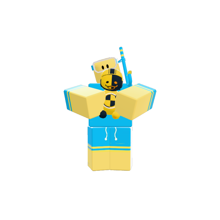Plushie hugging!! Roblox pose by @itisthefish