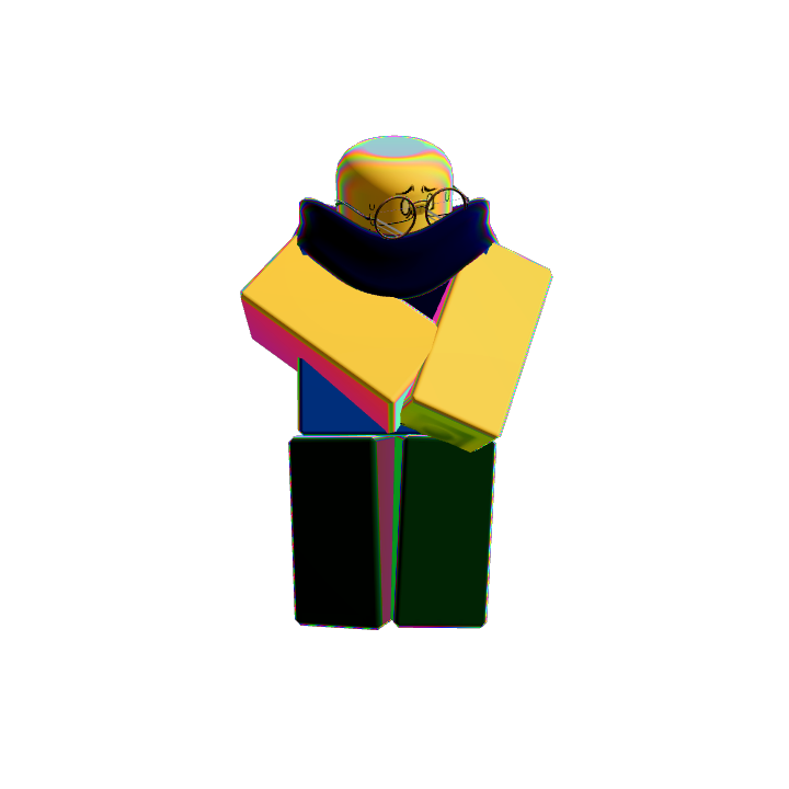 Shy Roblox pose by @konfetti