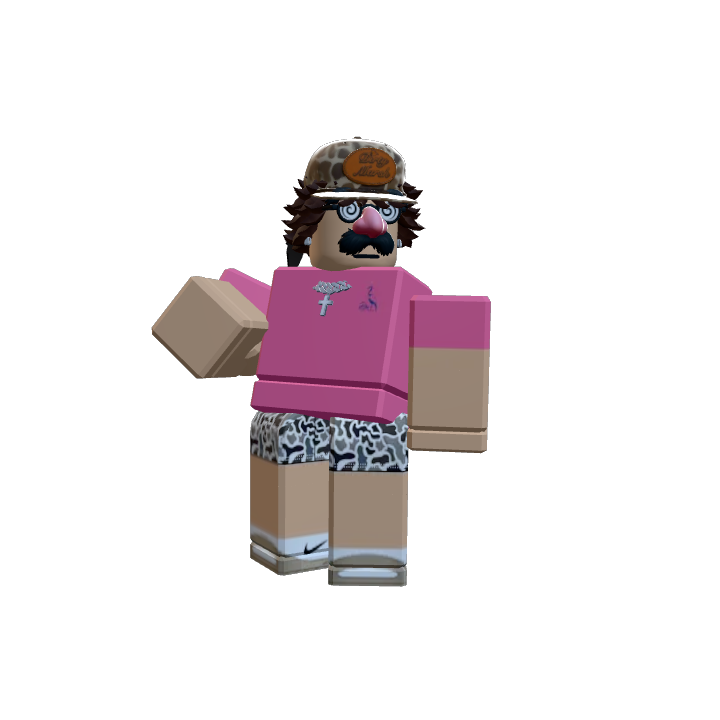 Profile pic Roblox pose by @glitchedfoxy