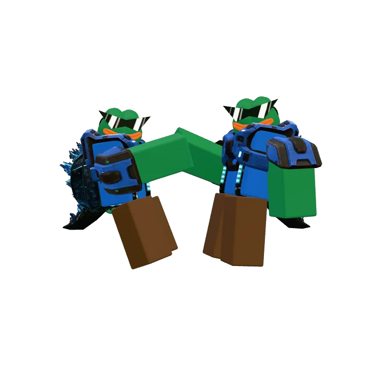 Duo pose Roblox pose by @peenarnilius