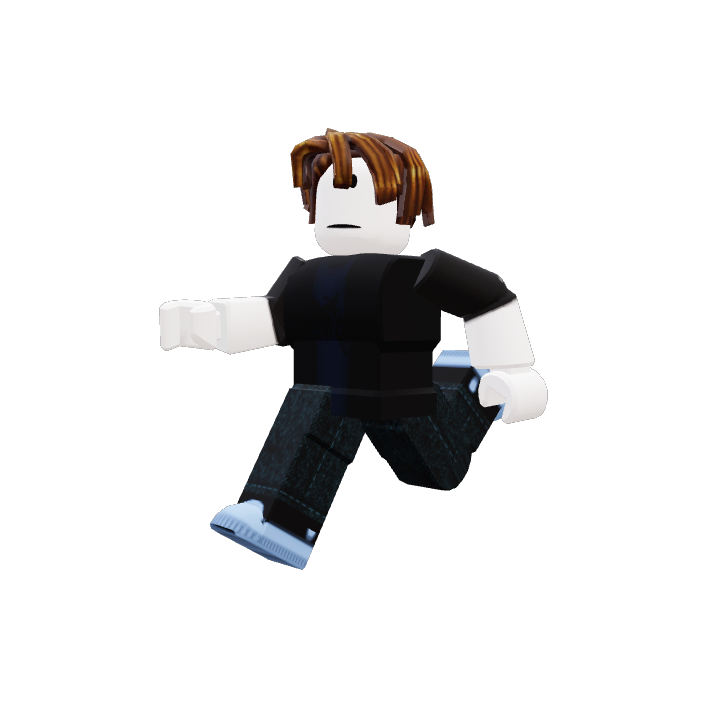 running Roblox pose by @renderbux