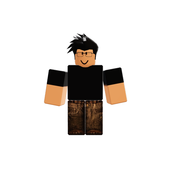something Roblox pose by @craskle