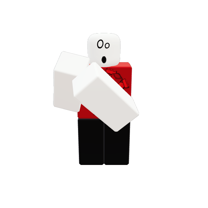 R6 rubbing hands Roblox pose by @yin
