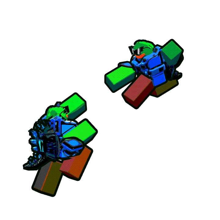 Duo fighting pose Roblox pose by @peenarnilius