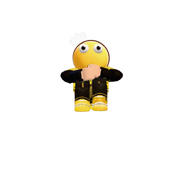 "I swear i'm not crazy" Roblox pose by @thirtyonebananas