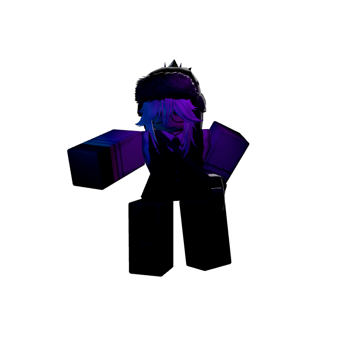 Reaching for the void Roblox pose by @soveenai