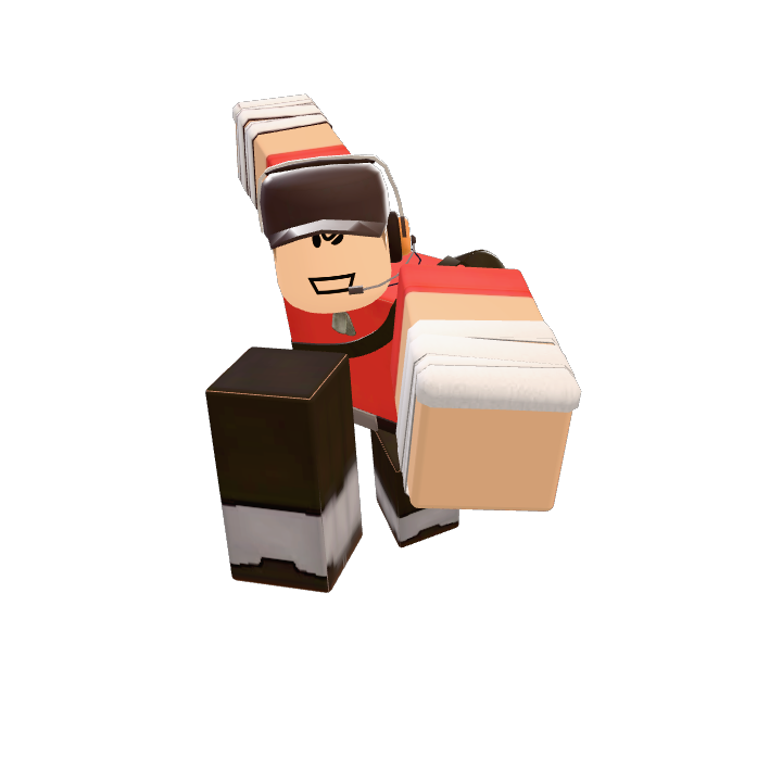 Scout Roblox pose by @talosgen