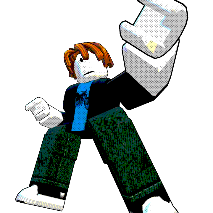 Dramatic Uppercut Stance remix Roblox pose by @genwel