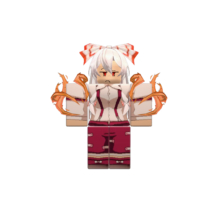 FnMokou Roblox pose by @doremysweet
