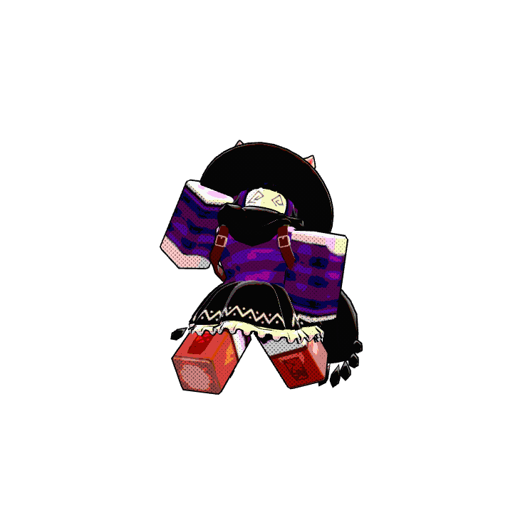 Woo! Roblox pose by @synnabunz7