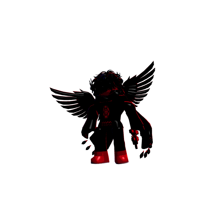 Red 2099 Roblox pose by @ifblox