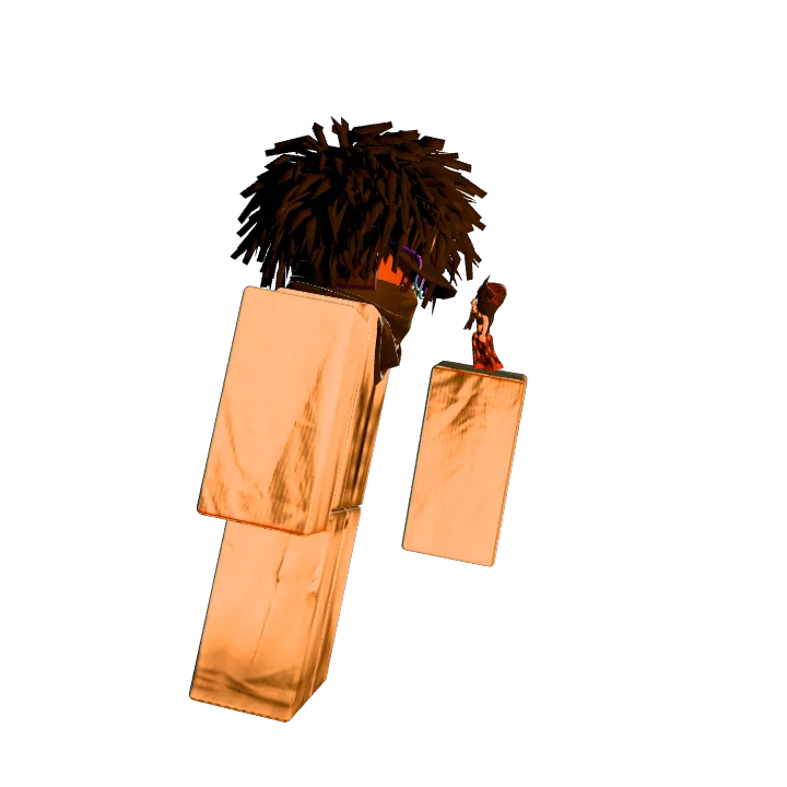 I and my giant friend ❤️ Roblox pose by @precious198155