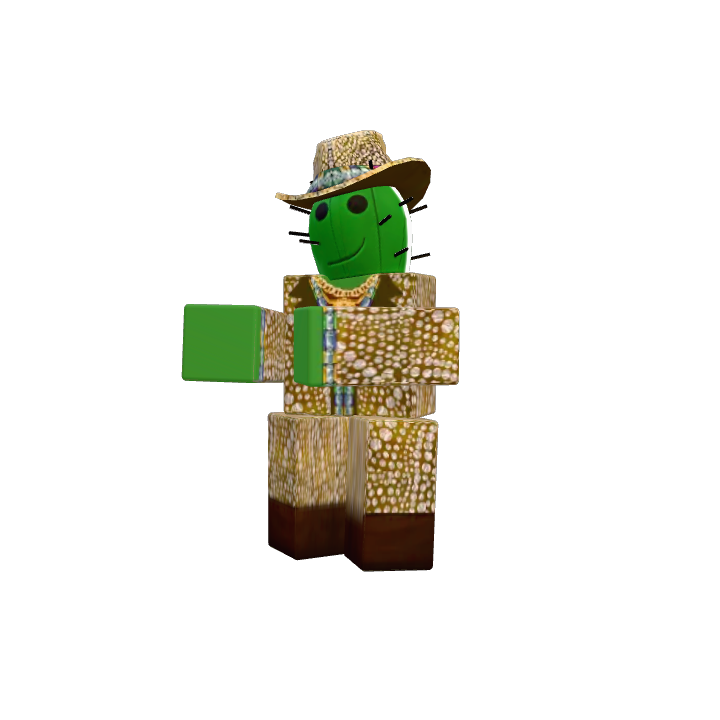 cactus green hollow Roblox pose by @jaenk