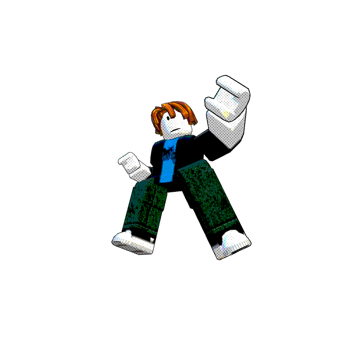 Dramatic Uppercut Stance remix Roblox pose by @ixelaz