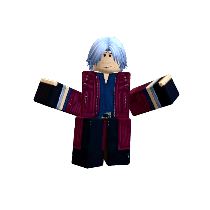 DMC4 Dante sparda (more like cool uncle) pose Roblox pose by @nick